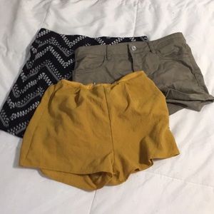 3 SHORTS BUNDLE